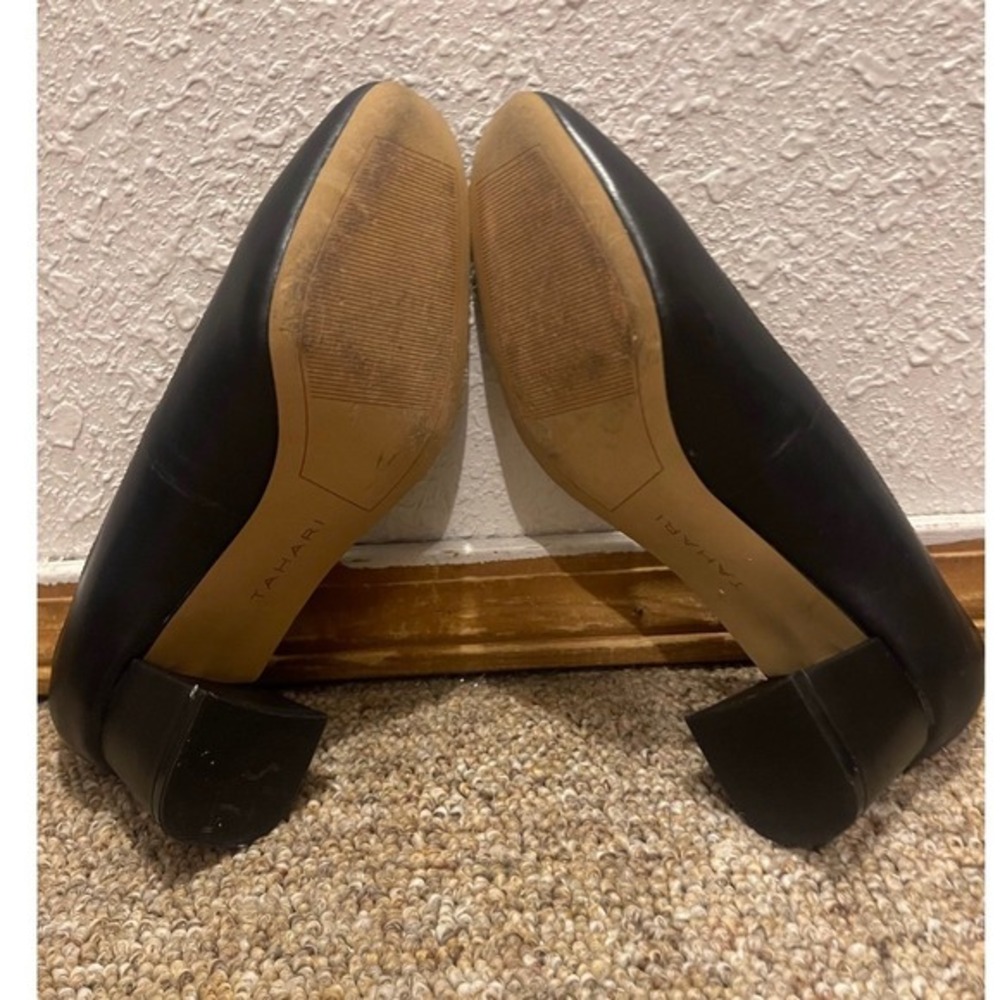 Tahari Buckle Pump Heels. - Picture 8 of 8